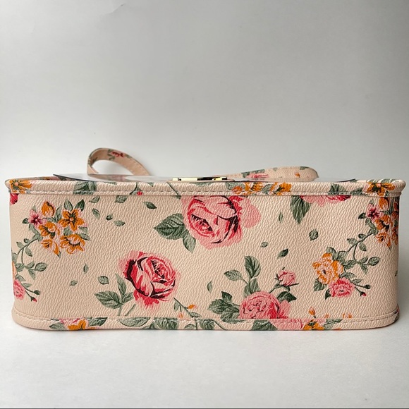 BEBE Clear/Floral Shoulder Bag - Picture 6 of 9